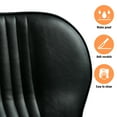 thumbnail image 5 of Hair Dryer Heavy Duty Reclining Barber Chair,All Purpose Hydraulic Recline Barber Chair Salon Beauty Styling Chair360° Swivel&Height Adjustable,for Barber Shop & Beauty Salon,Spa Tattoo Styling Equip, 5 of 10