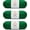 Emerald Green, variant on BATELO Soft Orange Yarn 1008 Yards - 3 Pack Acrylic Yarn of 200g/7.5oz - 4 Medium (Worsted) - Crocheting, Knitting, Amigurumi, Craft