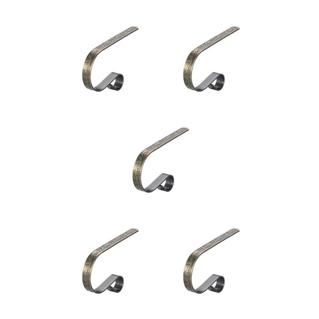 Monstrate Christmas Sock Hook Anti-skid Party Festival Clip Xmas Hanger Home Fireplace Wall Atmospheres Adjustable Hanging Holder Type5 NO5