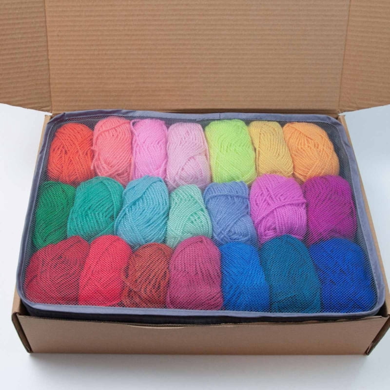 Mulit-Color Soft Chunky Acrylic Crochet Knitwear DIY Yarn Acrylic Thread
