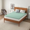 thumbnail image 5 of NapQueen 4'' Ventilated Green Tea Memory Foam Mattress Topper, CertiPUR-US Certified, Twin, 5 of 10