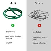 Tripumer 2 Roll Garden Tree Strap Stretchy Plant Support Tie Garden Twine Plant Tie Garden String for Plant Support Grow Green