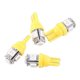 thumbnail image 2 of Lot de 20 ampoules LED T10 5050 12 V 5 SMD pour voiture, ampoules super lumineuses, ambre, 2 of 4