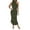 Army Green, variant on Solid Color Women Casual Sleeveless Dress High Neck Off Shoulder Elegant Party Daily Wear Spring Fall Versatile Dresses Cozy Sundress Wedding Guest Dress