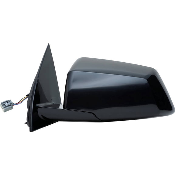 62110G - Fit System Driver Side Mirror for 09-17 Chevrolet Traverse, 07-12 GMC Acadia, 07-10 Saturn Outlook, w/ out turn signal, textured black, foldaway, Power