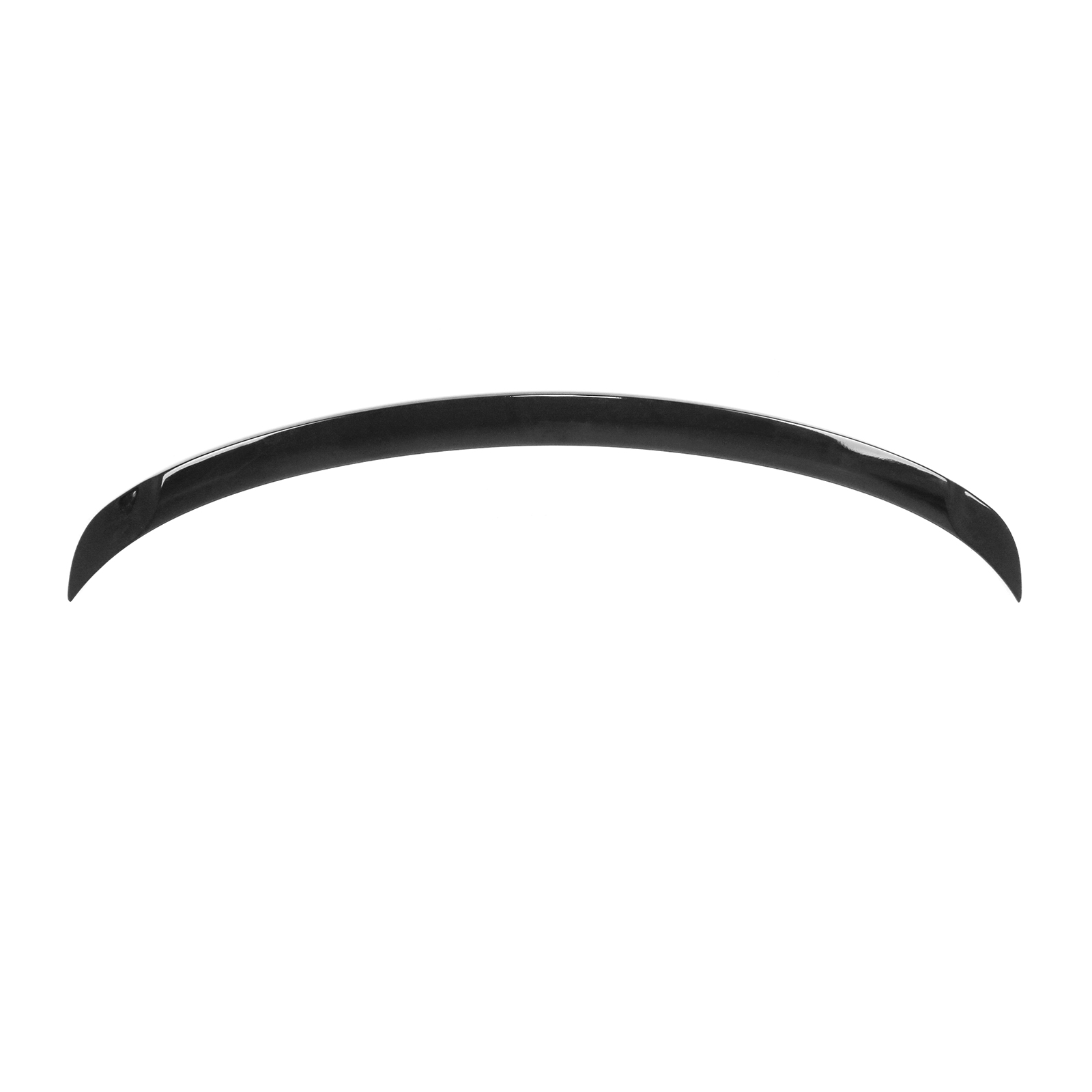 Ikon Motorsports Trunk Spoiler Compatible with 2026 Tesla Model Y Juniper, P Style Gloss Black ABS Plastic Add-on Rear Trunk Lid Spoiler Wing Lip