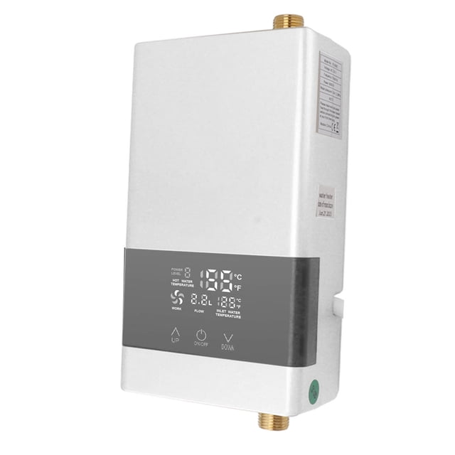 Calentador De Agua Constante, Calentador De Agua Sin Tanque Con Control Retome De 220V Con Enchufe Europeo Para Cocina