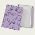 thumbnail image 1 of Sanrio Kuromi-funda protectora para tableta, carcasa con ranura para bolígrafo de tres pliegues, HelloKitty Cinnamoroll, para iPad Air 1, 2, 3, iPad Pro 2022, 12,9 pulgadas, 1 of 5
