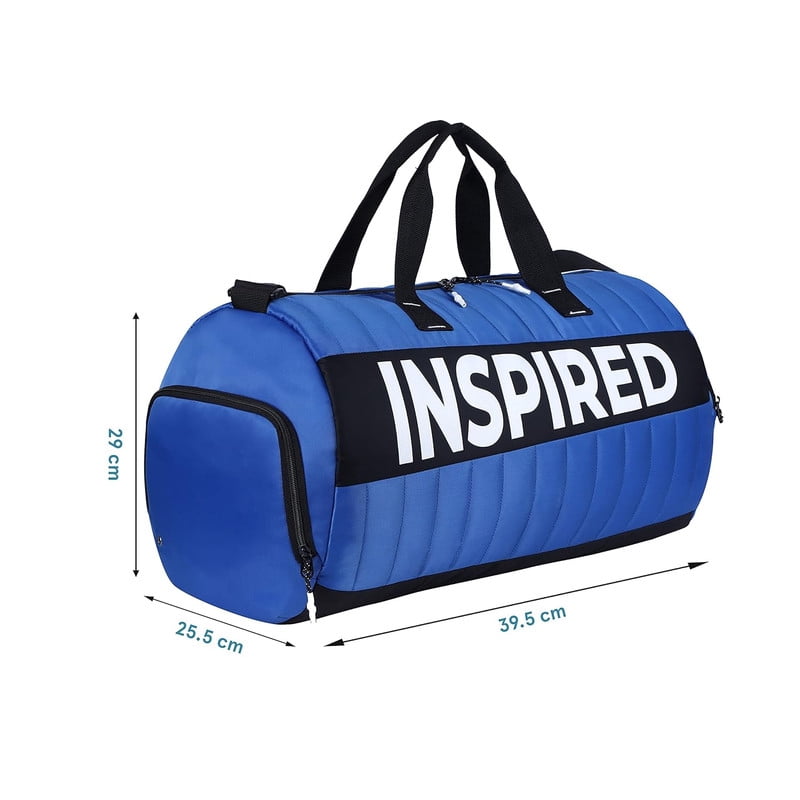Gear Men/Women Uno 29 L Water Resistant Polyester Travel Duffle Bag/Gym Bag/Sports Duffle - Blue