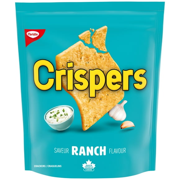 Crispers, Ranch Flavour, Salty Snacks, Is It a Chip or a Cracker, 145 g
