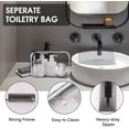 thumbnail image 4 of Petit Sac de Sport pour Femmes avec Compartiment pour Chaussures à Poche Mouillée Sac de Voyage Fourre-Tout Sac de Cabine Sac de Nuit Sac de Fin de Semaine pour Femmes, 4 of 5