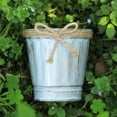 thumbnail image 6 of Lloopyting Better homes garden metal pot Metal pots bins Garden Planter Pot Vintage Metal Decor Iron Flower Pot Balcony Hanging Keg Housekeeping & Organizers, 6 of 6