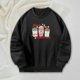 thumbnail image 5 of Jersey informal, sudadera suave y elegante, Tops para senderismo, pesca, uso diario XL Yuyangstore Jersey de mujer, 5 of 8