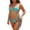 *1-Light Blue, variant on Women's 2 Piece Halter Triangle Bikini Set,Ladies Drawstring Swimsuit,Tie Side String Thong Swimwear For Women,White,Size L
