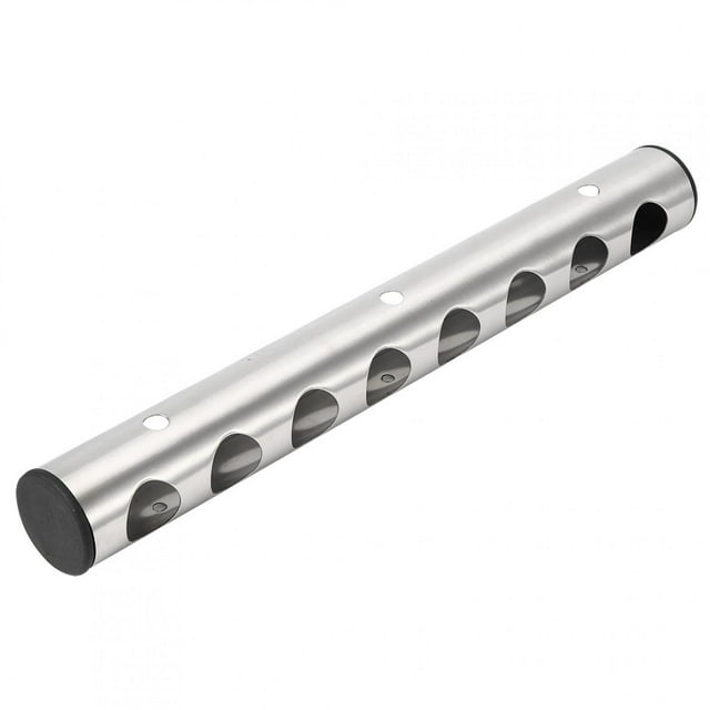 Stainless Steel Wine Rack, Durable Saving Space Vertical Wine Rack, Wine Holder, For Wine Household Bar Party Silver 8 Holes