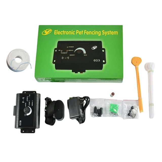 lionlar Underground Electric Dogs Fence, Pet Electronic Enclosure with Sound Correction Waterproof Dogs Training Collar, Pet Containment System Control 2 Dog