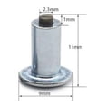 thumbnail image 3 of 100pcs 11 Mm Rueda De Coche De Invierno Llanta Antideslizante Tornillo de material acero Zulema Tornillo antideslizante del neumático de la rueda, 3 of 8
