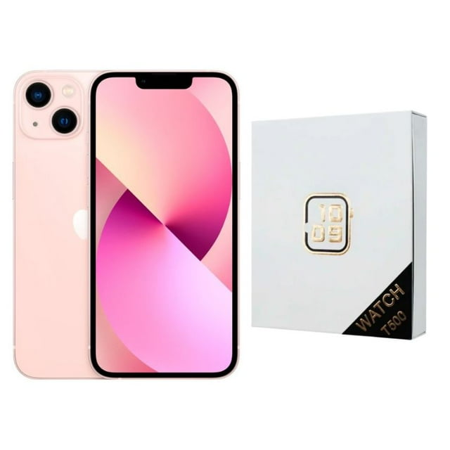 Smartphone iPhone 13 Reacondicionado 128gb Rosa + Reloj Genérico Apple iPhone MGCT3LL/A