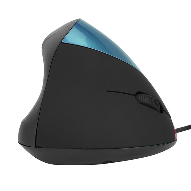 Ergonomic Vertical Mouse, Left/ Right/ Scroll Wheel Button Optical Mouse, for PC/ Laptop