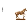 thumbnail image 1 of Escultura Vintage De Caballero Y Caballo, Adorno Creativo De Mesa Para Entrada, Estantería, Escritorio De Oficina, Regalo De Inauguración De La Casa, Figura De Resina Animal Grabada,, 1 of 8