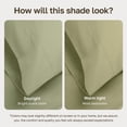 thumbnail image 6 of California Design Den 1000 Thread Count King Pillow Cases Set of 2 - Soft 100% Cotton Sateen - Sage Green, 6 of 9