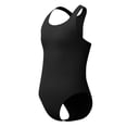 thumbnail image 4 of FSYBOA Girls One-piece Swimsuits, Fashion Casual Sleeveless Summer Kids Bathing Suits&nbsp; Black Size 5-6T, 4 of 5