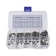 thumbnail image 1 of Juego de 200 tornillos prisioneros hexagonales M3, M5, M6 y M8 para cerraduras de productos electrónicos Gusano de plata, 1 of 9