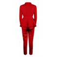 thumbnail image 3 of Border Exclusive Supply Source Women's Clothing European And Fashion Ruffles Air Layer Small Suit Casual Suit Business Suit Women Overalls Women's Dressy Pant Suits Padding Women Junior Business Suit, 3 of 4