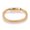 Gold, variant on 304 Stainless Steel Chain Bracelet Bayonet Clasp Gold 8.5" 6Mm A107