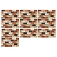 thumbnail image 2 of Affordablo 2025 Renter Friendly Tile Peel And Stick Clearance 1Set 10PC 3D Crystal Tile Sticker Self Adhesive DIY Tile Wall Sticker, 2 of 7