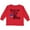 Red, variant on Inktastic Either Way It Goes, I'm the Big Brother Boys Long Sleeve Toddler T-Shirt