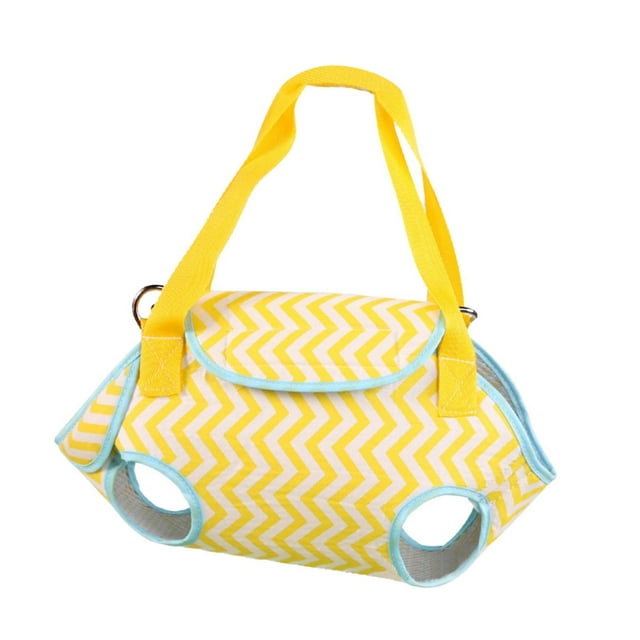 Bolsa de transporte para gatos, bolso de hombro para mascotas, bolso de mano Ola amarilla