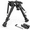 Black, variant on EZshoot 6-9 Inches Carbon Fiber Ri/fle Bipod with Picatinny Rail Adapter