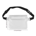 thumbnail image 4 of Impermeable Del Protector Fanny Pack Con La Correa Ajustable Cintura, 4 of 9