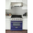 thumbnail image 4 of Kucht Professional 30" Stainless Steel Natural Gas Range in Blue and Silver, 4 of 14