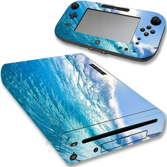 VWAQ Wii U Console Ocean Skin Nintendo Wii U Water Decal Sticker Covers VWAQ-WGC9 [video game]