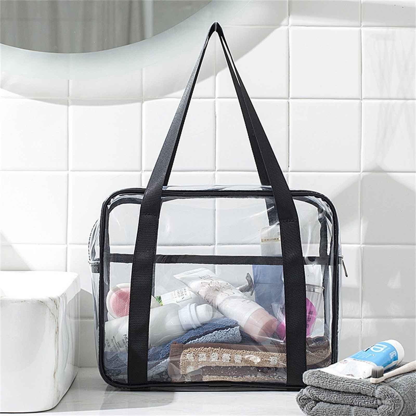 Trousse De Toilette De Voyage Transparente  Sacs De Sécurité Pour