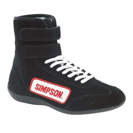 

Simpson Safety SIM28850BK High Top Shoes Black - Size 8.5