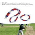 thumbnail image 3 of Collar Y Pulsera De Béisbol, Collar De Béisbol, Cómodos Diamantes De Imitación Elásticos, Purpurina De 3 Colores Para Amantes De Los Jugadores De Béisbol, 3 of 7