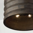 thumbnail image 3 of Capital Lighting 354041EB Dunn 4 Light 22" Wide Wood Pendant - Espresso Stain / Black, 3 of 5
