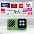 thumbnail image 4 of CHOYONG Voyager Altavoz Bluetooth Inalámbrico Radio por Internet Versión Global con WIFI/4G, Estación de Radio Mundial, BT5.3, Electrónica para el Hogar/viaje/mini Altavoz Portátil Al Aire Libre, 4 of 10