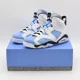 thumbnail image 1 of Ni - ke AIR JORDAN 6 RETRO UNC (university blue ), 1 of 5