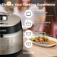 thumbnail image 5 of CUCKOO CRP-EHSS0309FG 3-Cup (Uncooked) Induction Heating Pressure Rice Cooker w/ Nonstick Inner Pot, 5 of 10