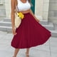 thumbnail image 5 of Falda de malla de encaje de longitud media de malla dulce con personalidad de estilo de color sólido de moda informal para mujer Wmkox8yi  FGJ2226, 5 of 7