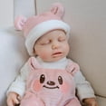 thumbnail image 6 of Lifelike Reborn Baby Dolls Silicone Full Body Girls - 12inch Squish Doll Full Solid Silicone Flexible Elastic Super Soft Cute That Look Real Lifelike Silicone Babies Dolls Toy for Kids, 6 of 6