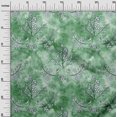 thumbnail image 3 of oneOone Cotton Poplin Green Fabric Floral Quilting Supplies Print Sewing Fabric By The Yard 56 Inch Wide, 3 of 4