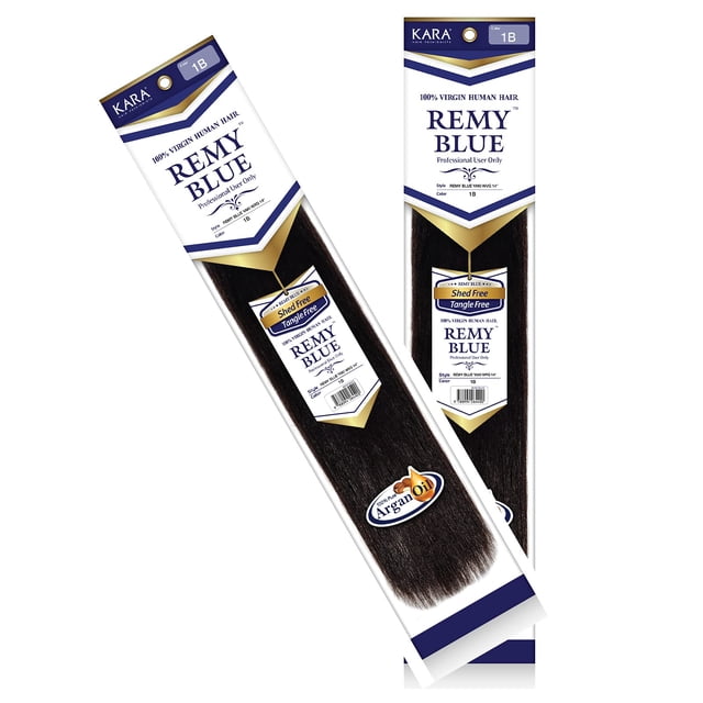 Nuevo Remy Yaky-Remy Blue cabello humano virgen tejido, sin desprendimiento y sin enredos (#1 10 paquetes de 2)