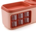 thumbnail image 5 of Kitchen Seasoning Bottle Storage Box Multifunctional Double Layer Kitchen Seasoning Bottle Spice Organizer Knife Spoon Utensil Holder, 5 of 5