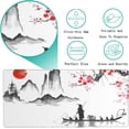 thumbnail image 3 of Cherry Blossoms Full Desktop Mouse Pad XXL Extended Large Gaming Mousepad Stitched Edges Japanese Keyboard Mouse Mat Non-Slip Rubber Base White Desk Pads(Size:35.4x15.7in), 3 of 5