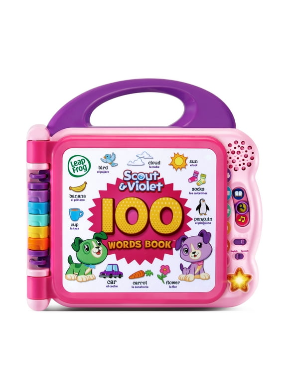 LeapFrog Learning Friends 100 Words Book,Pink